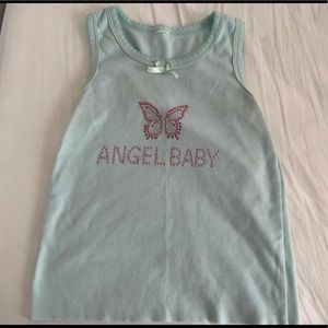 Y2K Angel Baby Top. Vanna Youngstein vibes. XS/S